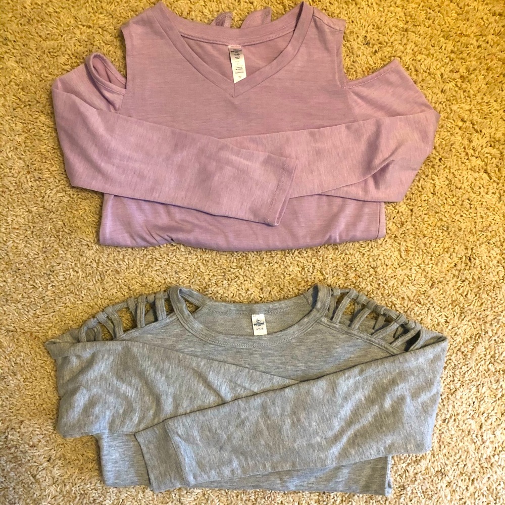 Long sleeve 90 degree shirts, like new.